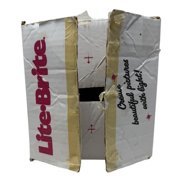 Lite-Brite Original Pictures Box Disney Picture Refills 7/8 in Pegs 1990 Vtg Toy - Picture 11 of 16